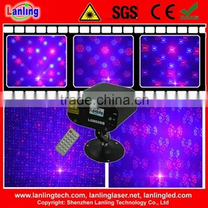 Mini Twinkling RB 12Gobos Home Party Laser Light thumbnail-1