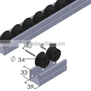 JY-2049B|Anti-shake Industry Roller Track|Roller Track for Delivery Rack System thumbnail-2