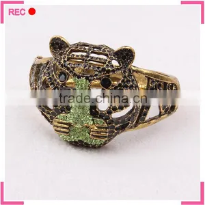 Modern Bangles and Bracelets, Tiger Head Metal Bangles Design thumbnail-1