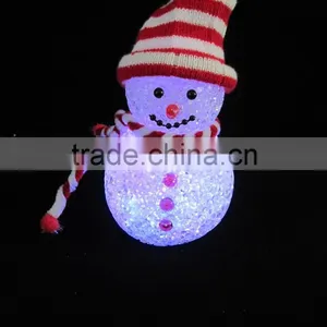LED EVA Colorchanging Snowman Light thumbnail-2