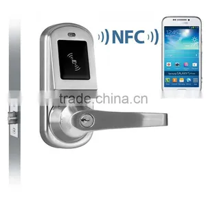 Smartphone Metal NFC Door Lock Unlocked via Smartphone NFC Tag With APP thumbnail-1