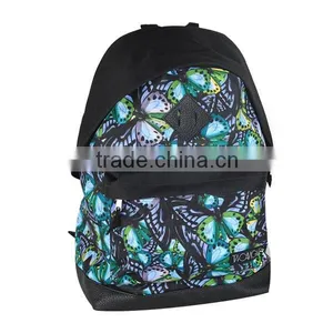 Fashion School Backpack With Printed Flower thumbnail-6