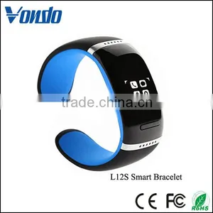 Vondo Wireless Charging Receiver Bluetooth Handsfree Trendy Style L12s Oled Bluetooth Bracelet thumbnail-3
