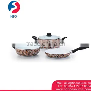 Cookware Set Ceramic Coating Die Cast Aluminum Non-stick Cookware Set thumbnail-1