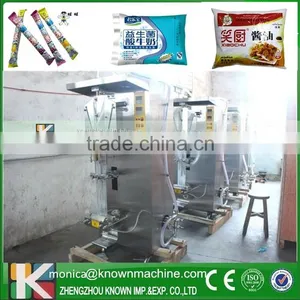 50-550 ml Automatic Liquid Soy Sauce Bags Packing Machine thumbnail-1