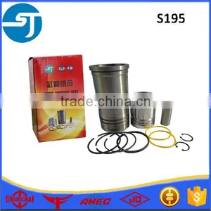 Diesel Engine Parts S195 Golden Color Cylinder Liner and Ling thumbnail-5