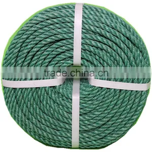 Double Twisted 8mm Diameter Dark Green pe Rope for Wrapping Water Pump thumbnail-1