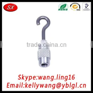 RoHS Pass OEM Unit Stainliess Steel Pigtail Hook/Pig Tail Hook S Shape thumbnail-4