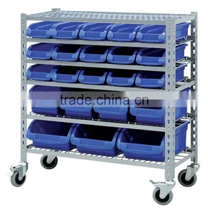 Heavy Duty Flower Transport Shelf Trolley thumbnail-1