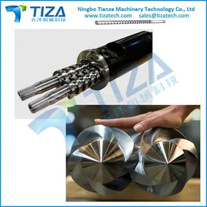 Conical Twin-screws and Barrel for Plastic Machine thumbnail-5
