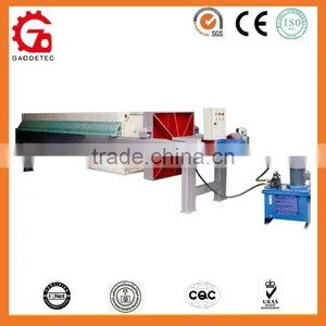 Ceramics Industry Circular Frame Kaolin Filter Press With CE Certificate thumbnail-2