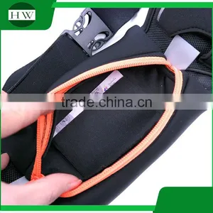 Custom Wholesale Logo Printed Reflective Waterproof Led Cell Mobile Phone Gym Sports Running Belt Waist Bag Pack With Bottle thumbnail-4