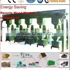 Easy to Operate and Competitive Price Wood/biomass Briquette Extruder Machine thumbnail-4