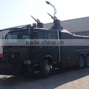 Howo Bulletproof Anti Riot Water Cannon Vehicle thumbnail-1