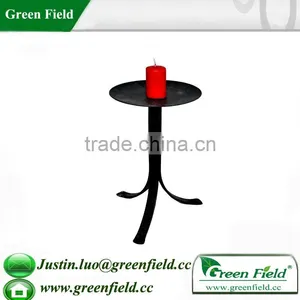 Wrought Iron Metal Candle Holder thumbnail-1