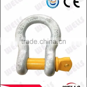 Factory Supply Marine Hardware Bow Shackles With Safety Bolt thumbnail-1