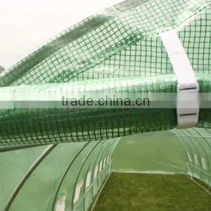 Garden Polytunnel Greenhouse Galvanised Steel Frame Poly Tunnel 8mx4m x 2.3m thumbnail-3