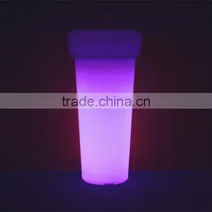 Plastic Cemetery Vase LED Out Door Decorative Flower Pot thumbnail-2