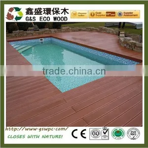 Outdoor Cheap Price Wood Plastic Composite Board Anti-uv Terrace Composite Solid Decking thumbnail-1