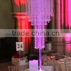 Table Top Chandelier Centerpieces for Weddings thumbnail-3