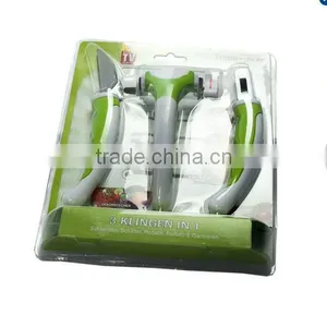 Vegetable Fruit Schneiden Hobeln Garnieren 3 in 1 Triple Slicer thumbnail-2
