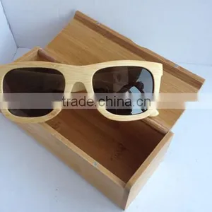 High Quality Hot Wooden Sunglasses Bamboo Sunglasses With Box thumbnail-1