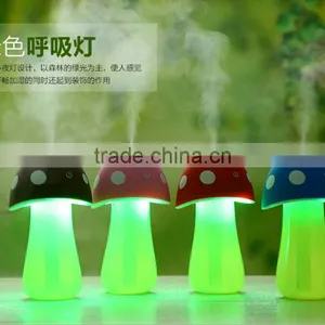 Factory Mushroom Light Lamp Humidifier, House/Office Table Mini Air Humidifier thumbnail-2