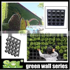 Vertical Garden Green System Decorative Green Wall Panel Flower Pot System SL-Y5012 Green Wall Panel Planter F-gardening thumbnail-1
