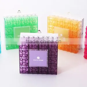 DIY Block Toy Photo Frame LED Table Lamp thumbnail-5