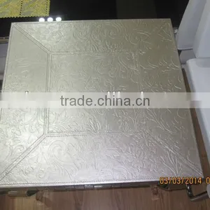 Luxury Leather Dining Table Set AH105 thumbnail-3