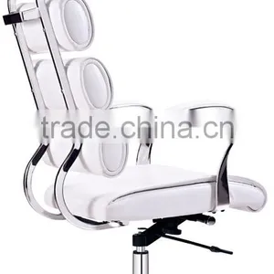 Classical Ergonomic 2015 Unique Design Popular Office White Chair thumbnail-3