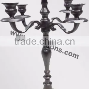 Black Candelabra Centerpieces thumbnail-4