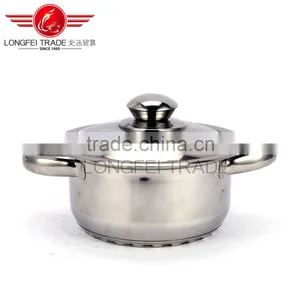 12pcs Premier Japanese Cookware Set Stainless Steel Pot With Silver Colored Surface thumbnail-2