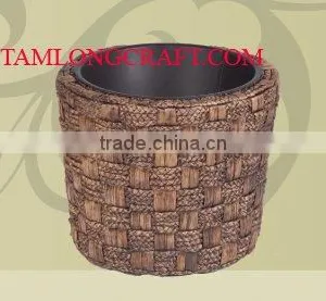 WATER HYACINTH VASE/ TRAY TCC-BK14 thumbnail-1