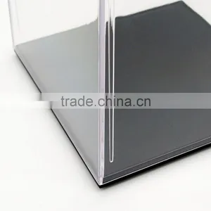 Clear Acrylic/Plastic Doll Box for Display Case Dustproof Tray Protection Cube 3.9"H thumbnail-4