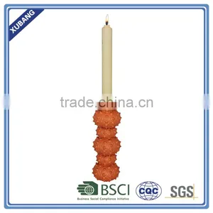Low Moq and Cheap Poly Resin Six-round Shell Candle Holder thumbnail-1