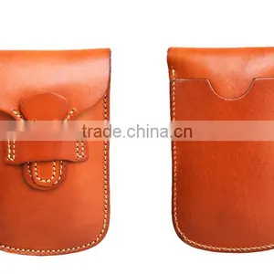 Handmade Band Card Holder Genuine Leather for Travel Retractable Badge thumbnail-2