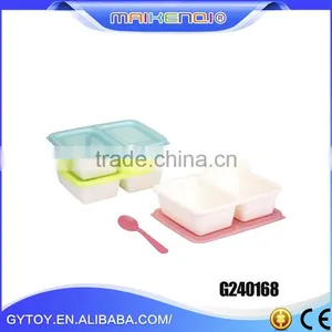 Plastic Food Container Capacity 750ml Lunch Box With Compartment thumbnail-2