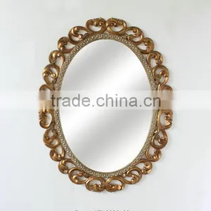 Living Room Furniture Baroque Style Console Table With Wall Mirror thumbnail-3