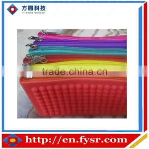 New Design Fashion Wholsale Colorful Silicone Wallets for Woman thumbnail-1