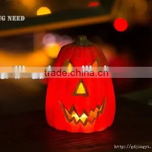 Artificial LED Plastic Pumpkin Lighting for Halloween Decorations thumbnail-2