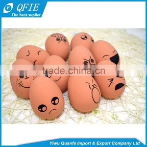 Interesting 60 Grams Rubber Expression Super Lifelike Egg Toy for Kids thumbnail-1