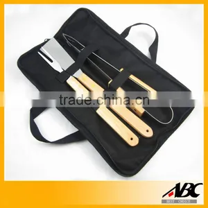 3pcs Wooden Handle Bbq Tools Set thumbnail-3