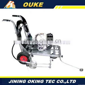 Professional Plastic Runway Making Machine,Hand-push Road Making Line Pre-marker Machine With Great Price thumbnail-3