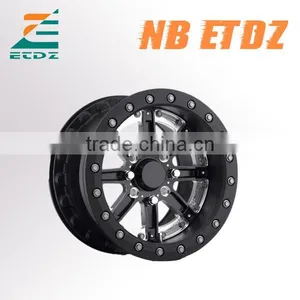 4x4 Offroad Beadlock Black Wheel thumbnail-1
