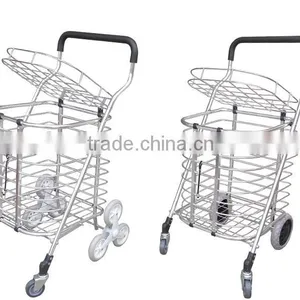Large Size Shopping Trolley With Cover thumbnail-3