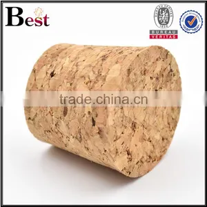 Custom Size Wooden Cork Cup Coasters Wholesale Small Glass Bottle Wooden Cork Stopper thumbnail-4