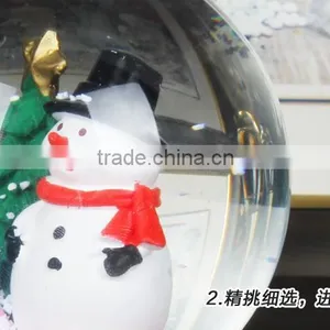 Hot Sale Musical Snow Globe Christmas Gifts Snow Globe Christmas Decoration Snow Globe thumbnail-4