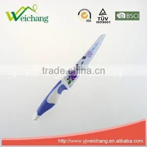 WCE567 5 Pcs Set Kitchen Knives Artwork Painting Blade PP With TPR Handle , Hot Sale, Wholesale thumbnail-3