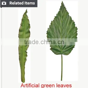 Factory Direct Sales Artificial Green Leaf for Decorative Garden and Floral Arrangement thumbnail-5